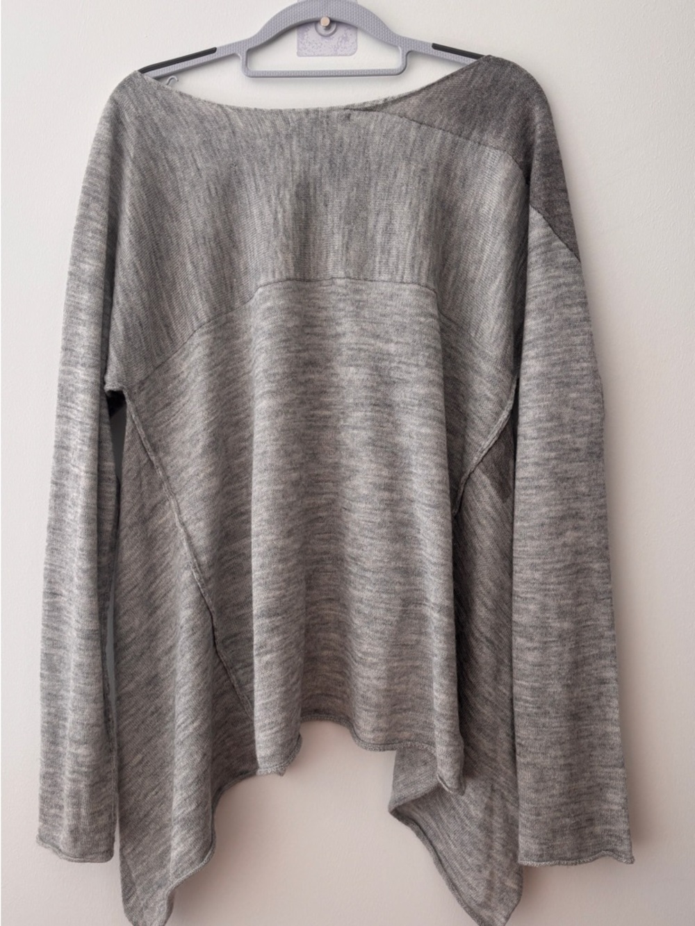 Crea Concept Wool Blend Art To Wear Top Size 40 (Med)Lagenlook View 3